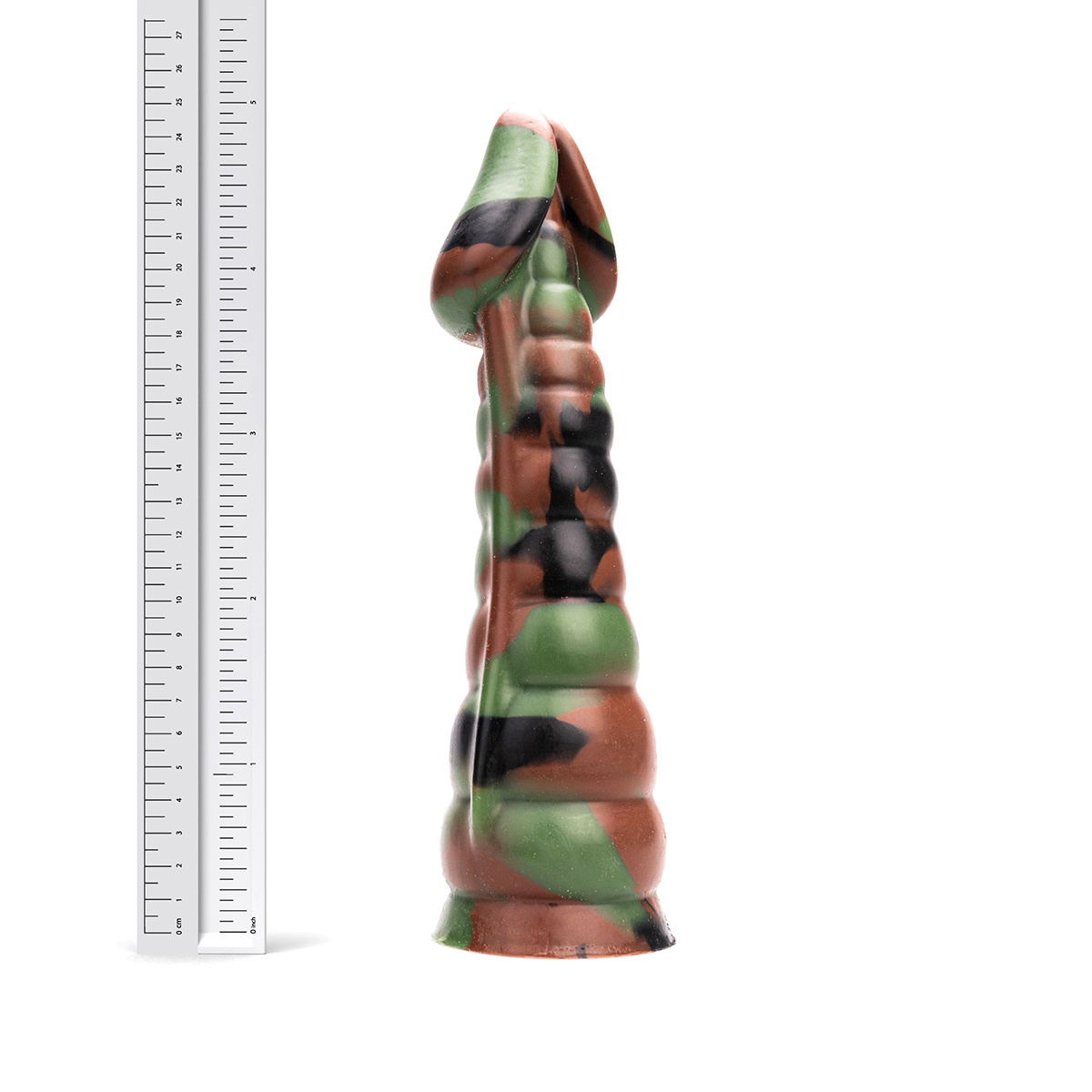Kiotos Revolt Groene Leger 16 – Dildo 21,5 cm Siliconen