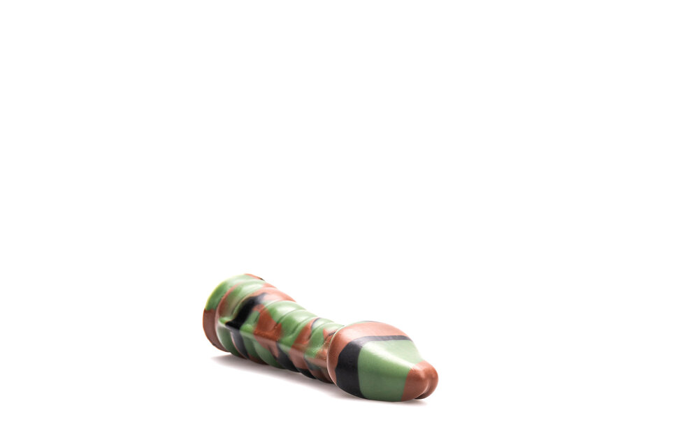 Kiotos Revolt Groene Leger 16 – Dildo 21,5 cm Siliconen
