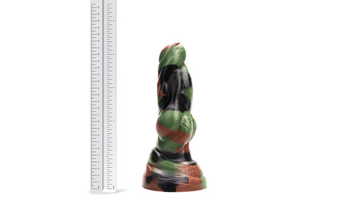 Kiotos Revolt Green Army 09 Medium Dildo 22 cm – Silikon