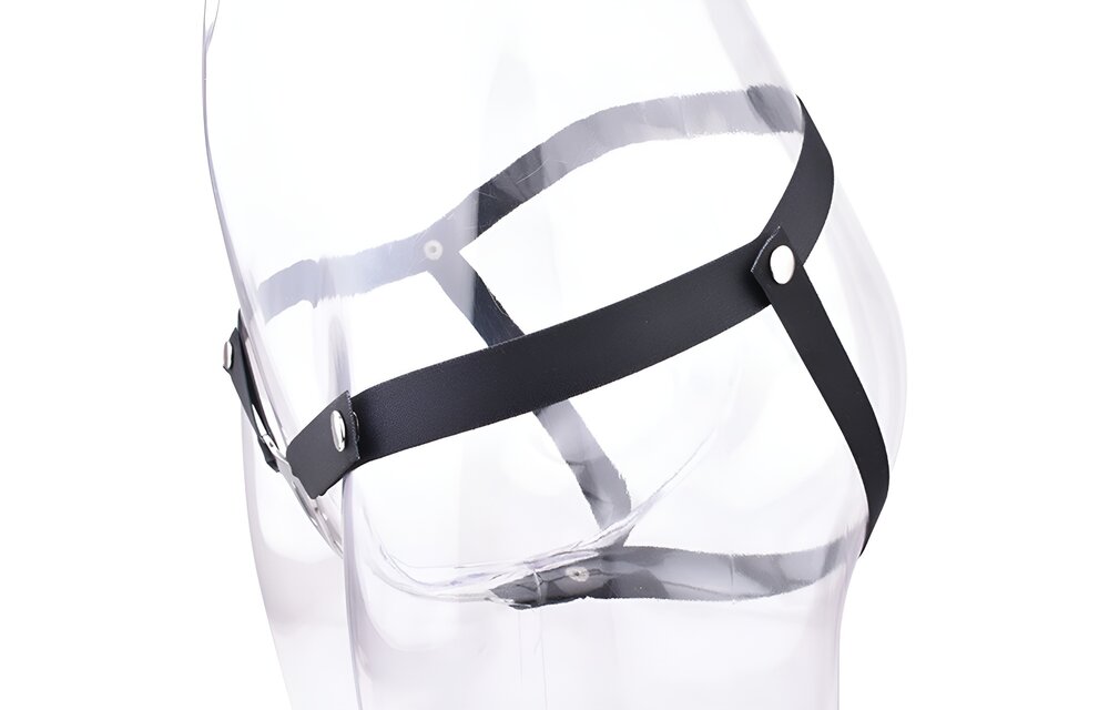 Adjustable Male-to-Female Chastity Belt With Strap | Metal