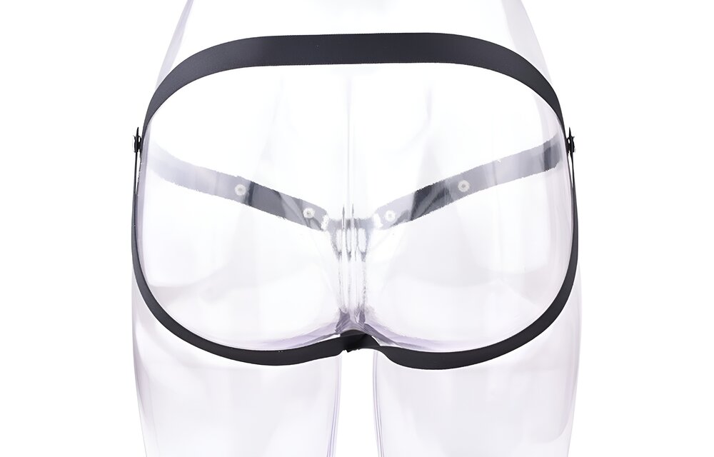 Adjustable Male-to-Female Chastity Belt With Strap | Metal