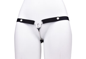 Von Mann zu Frau Keuschheitsplatte mit Gürtel