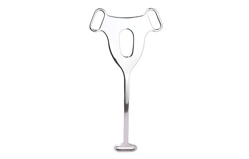 Male to Female Chastity Plate with Belt