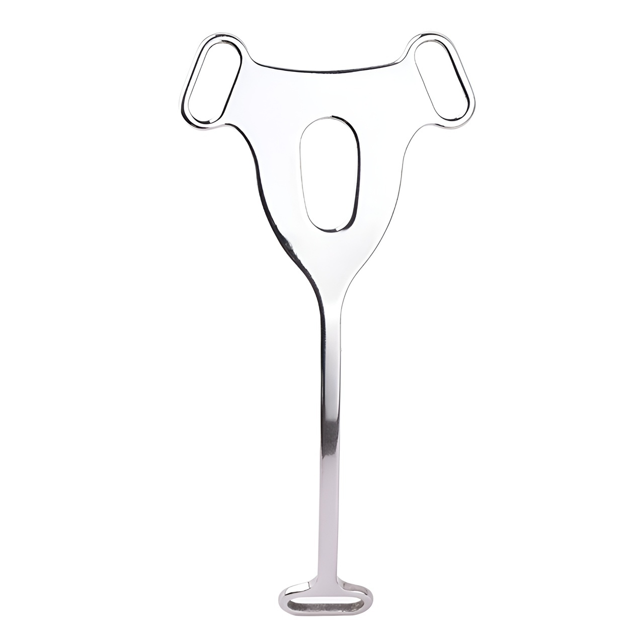 Male to Female Chastity Plate with Belt