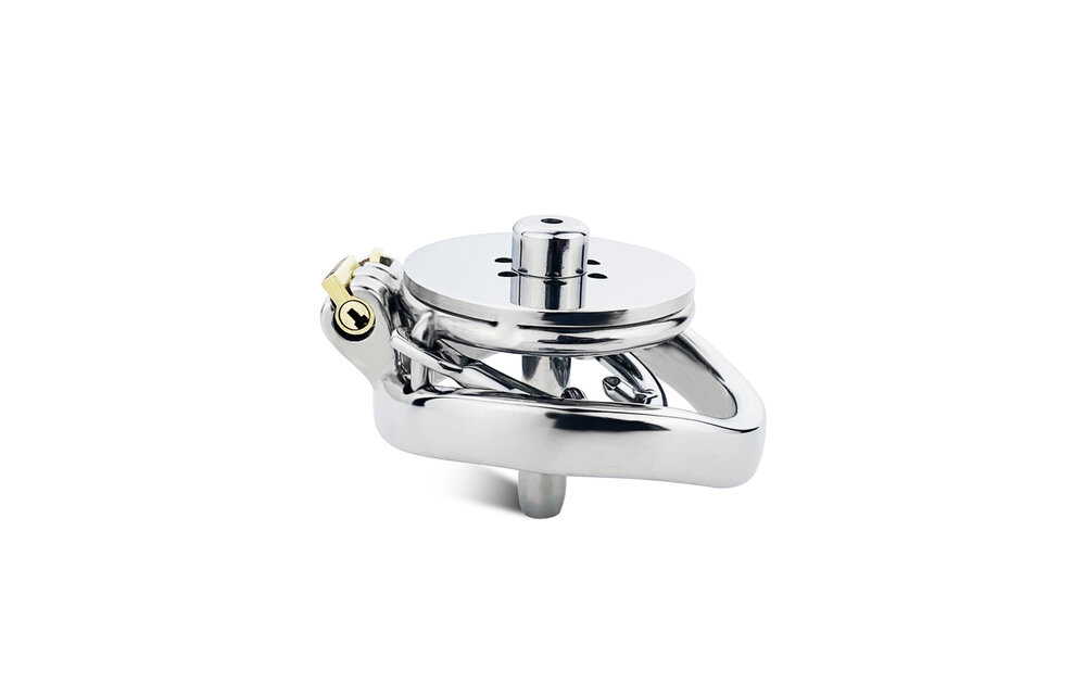 Flat Chastity Belt With Adjustable Strap - Discreet & Secure