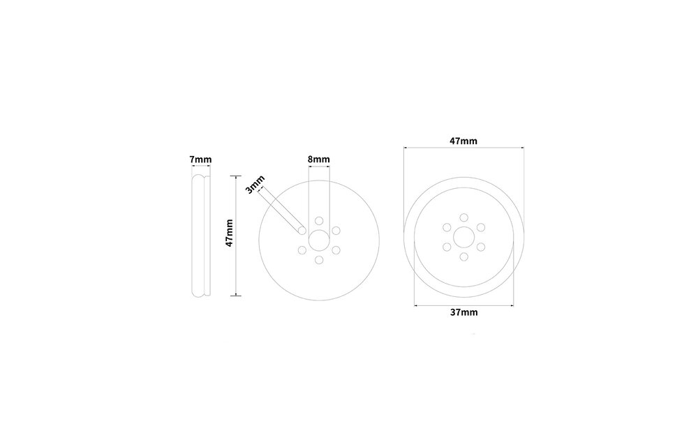 Platte Kuisheidsgordel Met Verstelbare Riem - Discreet & Veilig