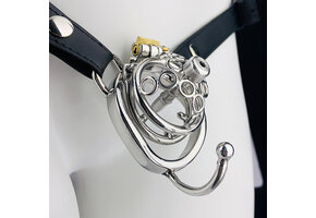 Luxuriöser Keuschheitsgürtel mit verstellbarem Gurt