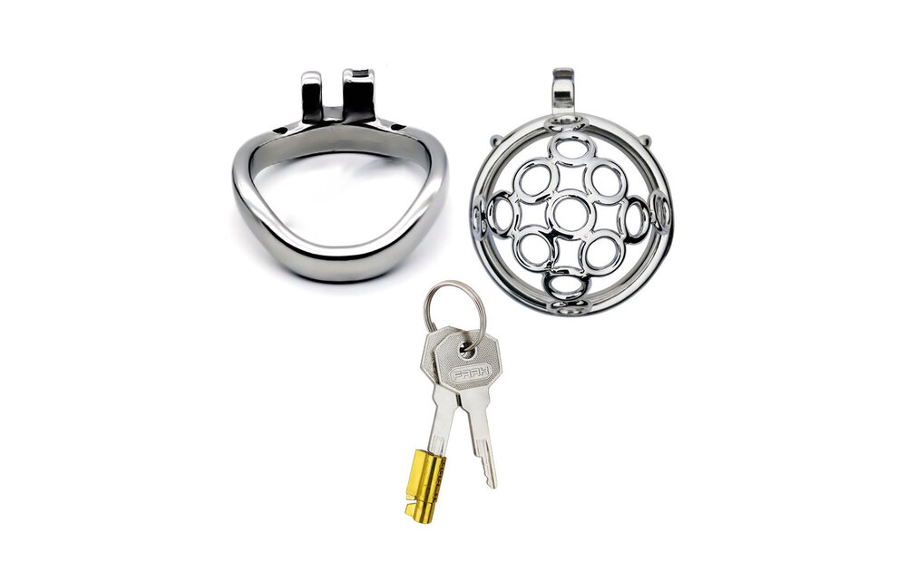 Luxe Kuisheidsgordel Met Verstelbare Riem | Rvs & Pu