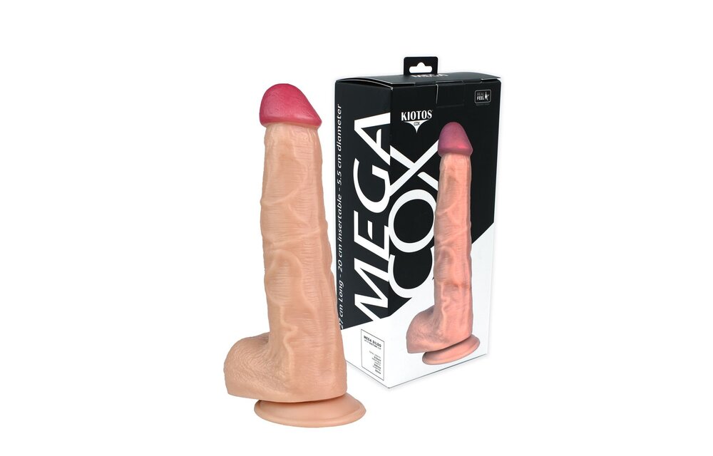 Kiotos Cox MEGA Fleisch 07 Dildo 27 cm – Realistisch & Fest