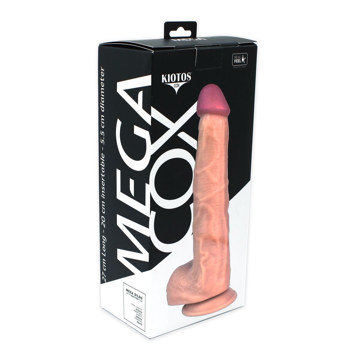 Mega Dildo Fleisch 27 x 5.5 cm