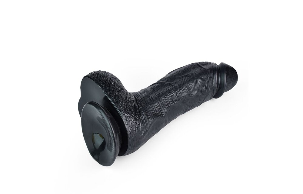 Kiotos Cox MEGA Black 06 Dildo Black 27 cm – Intense Satisfaction