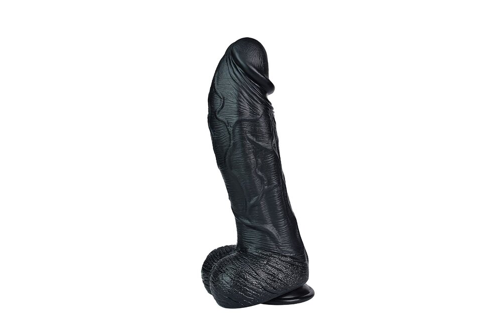 Kiotos Cox MEGA Black 06 Dildo Black 27 cm – Intense Satisfaction