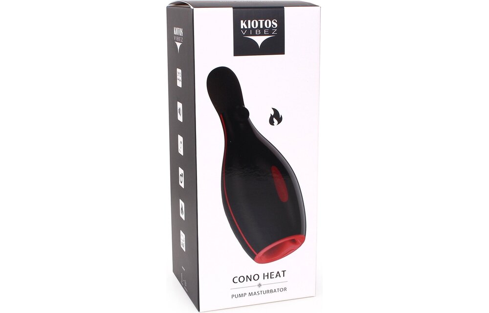 Kiotos Vibez Cono Heat Pump Masturbator – Heat & Vibration