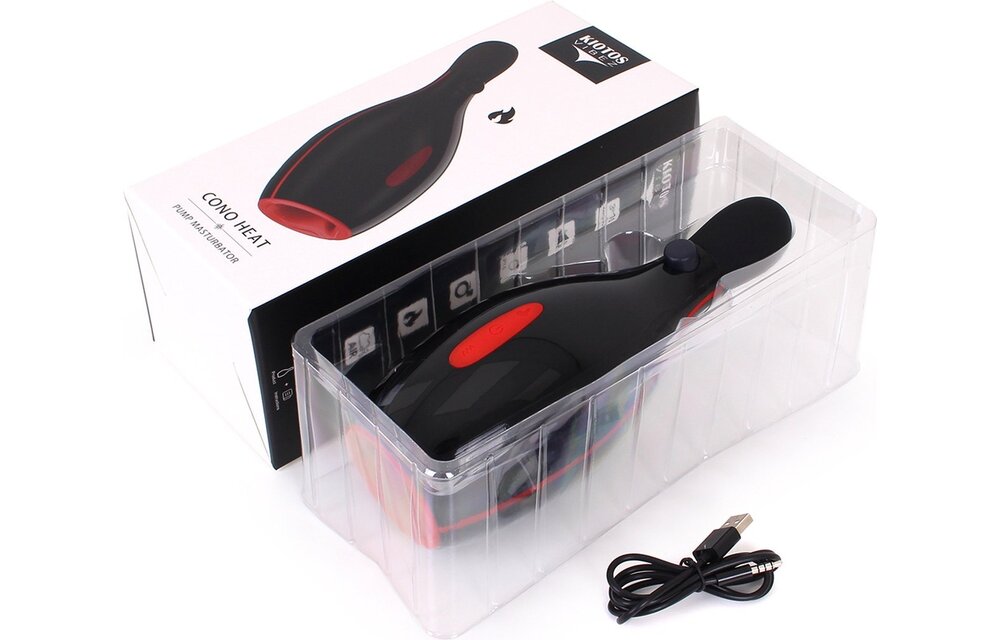 Kiotos Vibez Cono Heat Pump Masturbator – Heat & Vibration