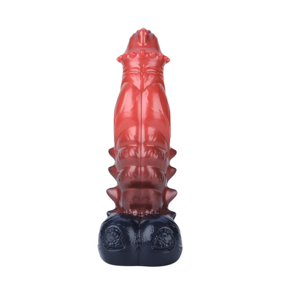 Radiant Red Dildo 23.5 cm - M - Cosmic Design & Luxury Silicone