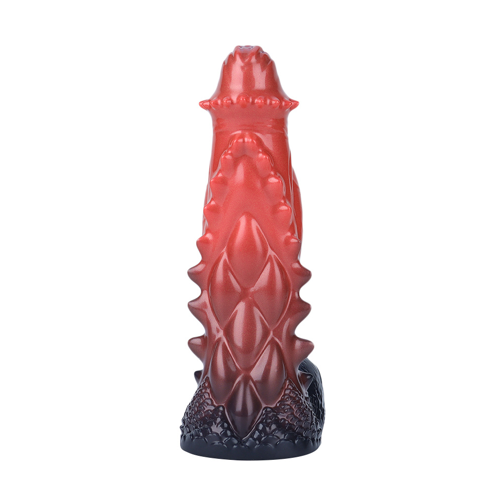 Radiant Red Dildo 23.5 cm – Cosmic Pleasure & Luxurious Silicone
