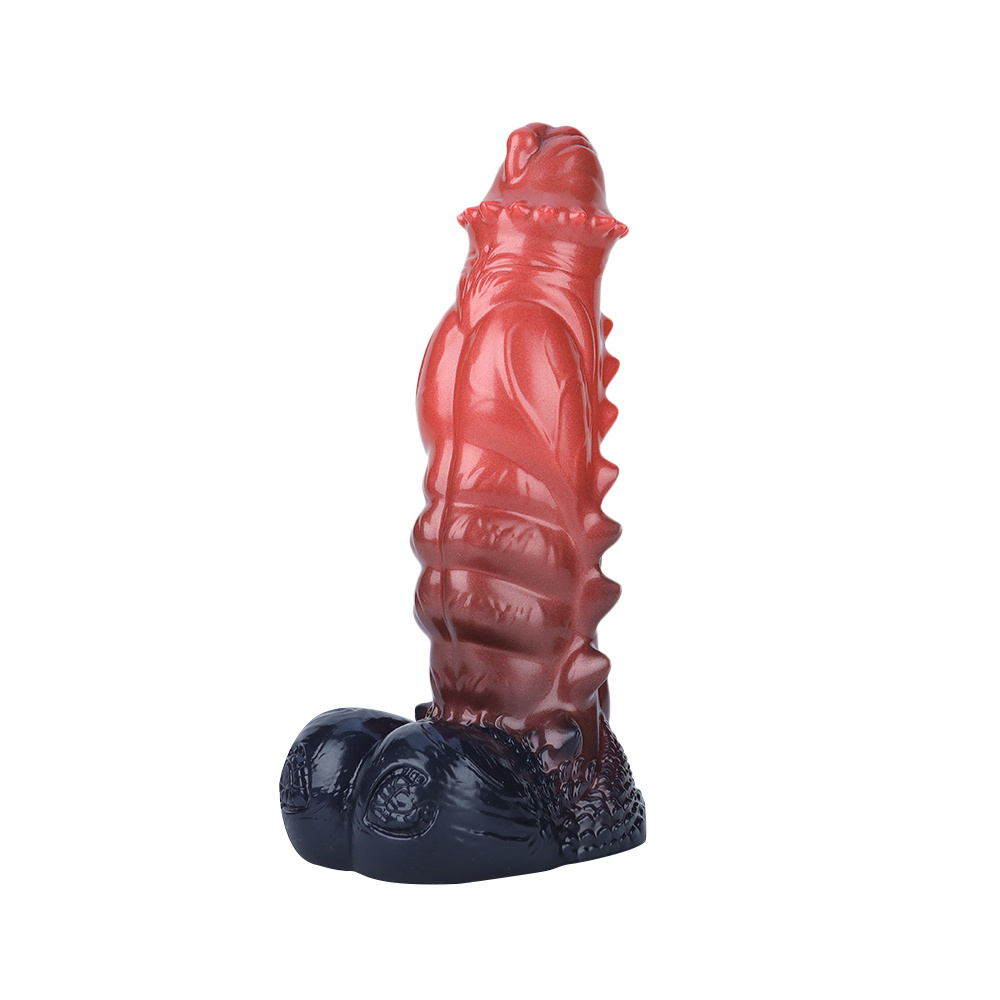 Radiant Red Dildo 23.5 cm - M - Cosmic Design & Luxury Silicone