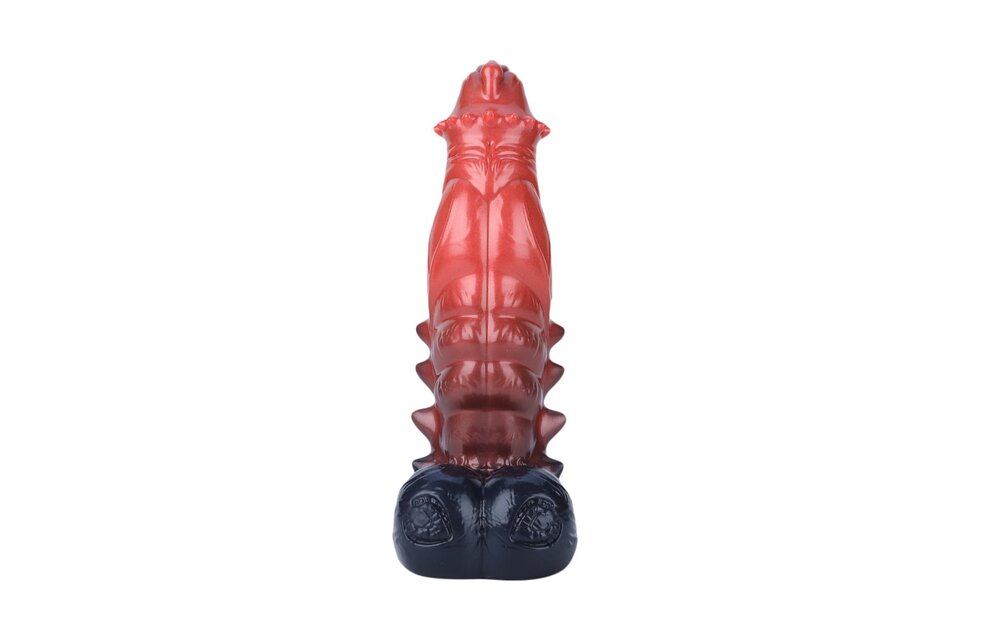 Radiant Red Dildo 20,7 cm - S - Kosmisches Design & Luxus-Silikon