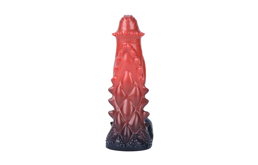 Radiant Red Dildo 20,7 cm - S - Kosmisches Design & Luxus-Silikon