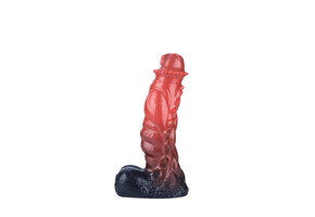 Radiant Red Dildo 23,5 cm – Kosmisches Vergnügen & Luxuriöses Silikon