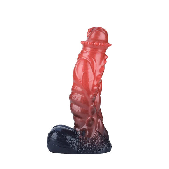 Radiant Red Dildo 26.7 cm - L - Cosmic Design & Luxury Silicone