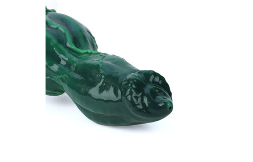 Emerald Excitement Squirting Dildo 30,3 cm – Premium Platinasilicone