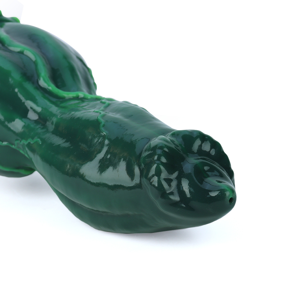 Emerald Excitement Squirting Dildo - M