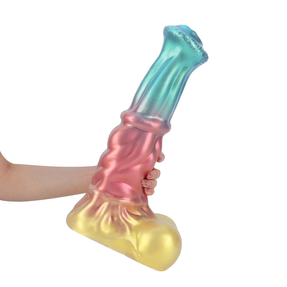 Cosmic Curves Pferde-Dildo 36,2 cm - L - Kosmischer Genuss & Stil