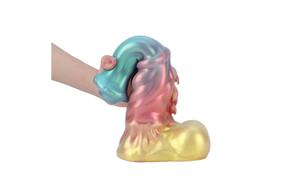 Cosmic Curves Pferde-Dildo 36,2 cm - L - Kosmischer Genuss & Stil