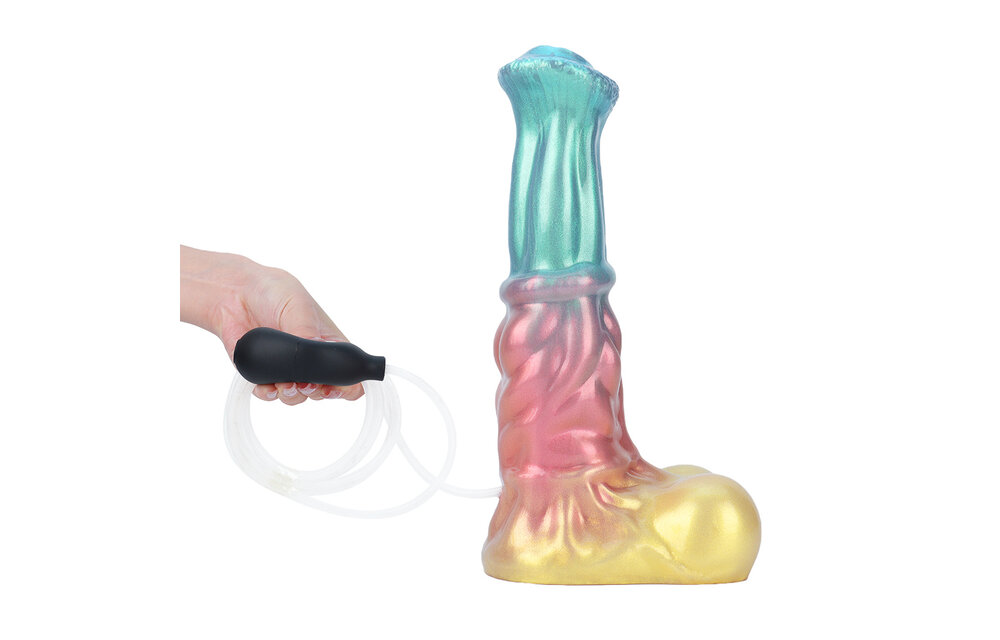 Cosmic Curves Squirting Pferde-Dildo 28,4 cm - L - Himmlisches Vergnügen
