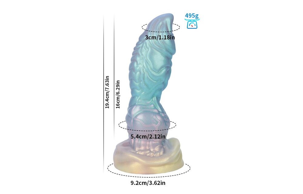 Asteroïde Avonturier Dildo 19,4 cm – Kosmisch Genot & Kwaliteit