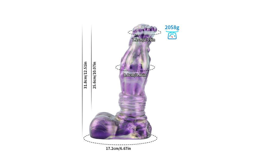 Cosmic Titan Dildo 31.8 cm – Extraterrestrial Pleasure & Power