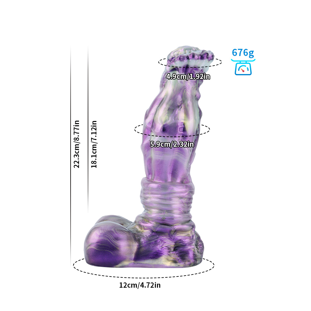 Cosmic Titan Dildo 22,3 cm - M - Buitenaards Genot & Kracht