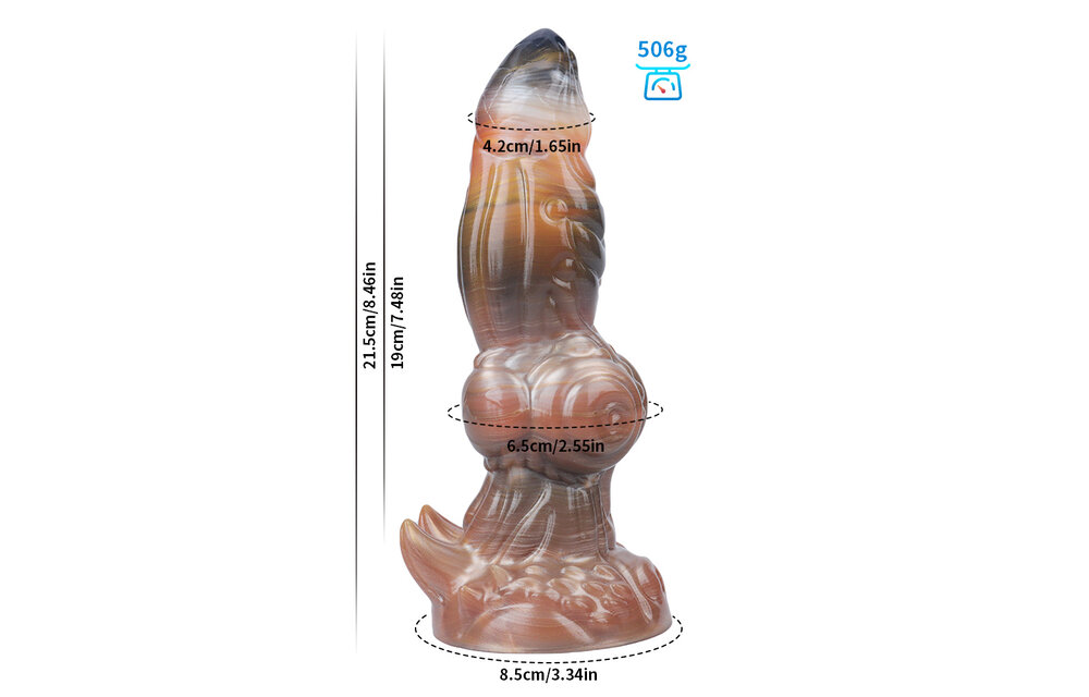 Saturnian Stallion Dildo 21,5 cm – Premium Siliconen Genot