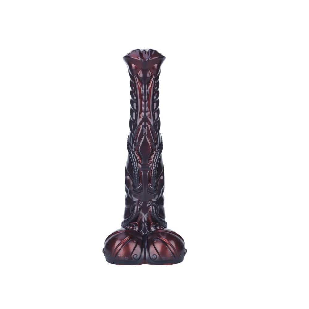 Meteor Mustang Dildo 31,4 cm – Premium-Platin-Silikon