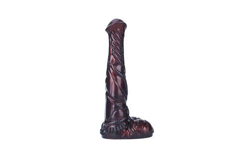Meteor Mustang Dildo 31,4 cm – Premium-Platin-Silikon
