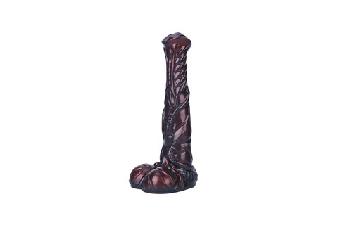 Meteor Mustang Dildo 31,4 cm – Premium-Platin-Silikon