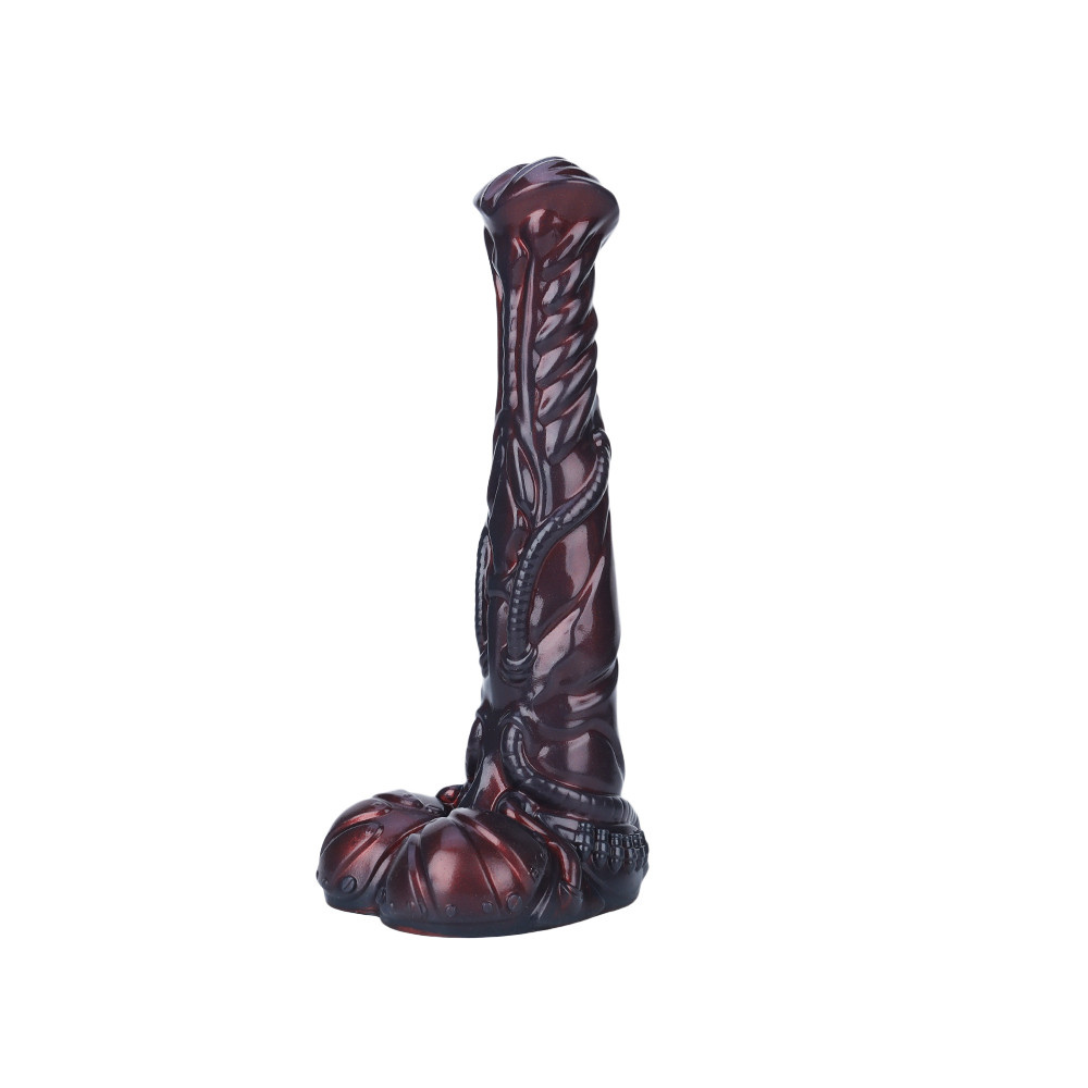 Meteor Mustang Dildo 31,4 cm – Premium-Platin-Silikon