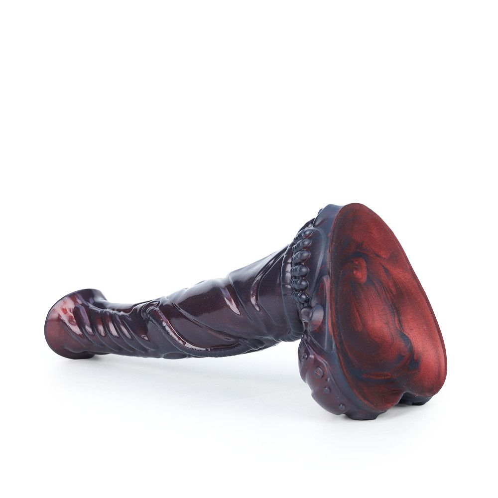 Meteor Mustang Dildo 31,4 cm – Premium-Platin-Silikon