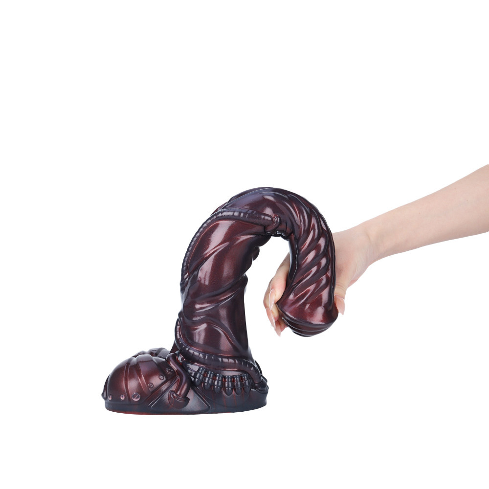 Meteor Mustang Dildo 31,4 cm – Premium-Platin-Silikon