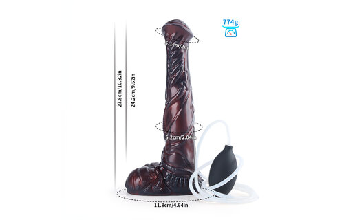 Meteor Mustang Squirting Dildo 27.5 cm – Premium Silicone Pleasure