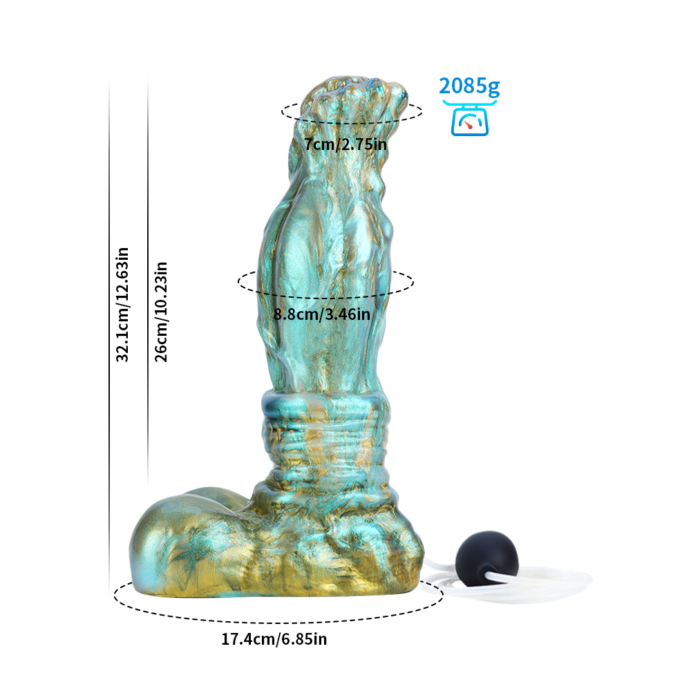 Galaxy Gallop Squirting Dildo - L