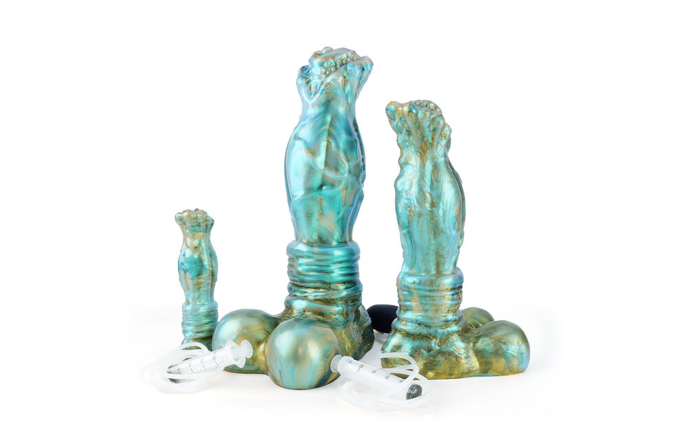 Galaxy Gallop Squirting Dildo - S