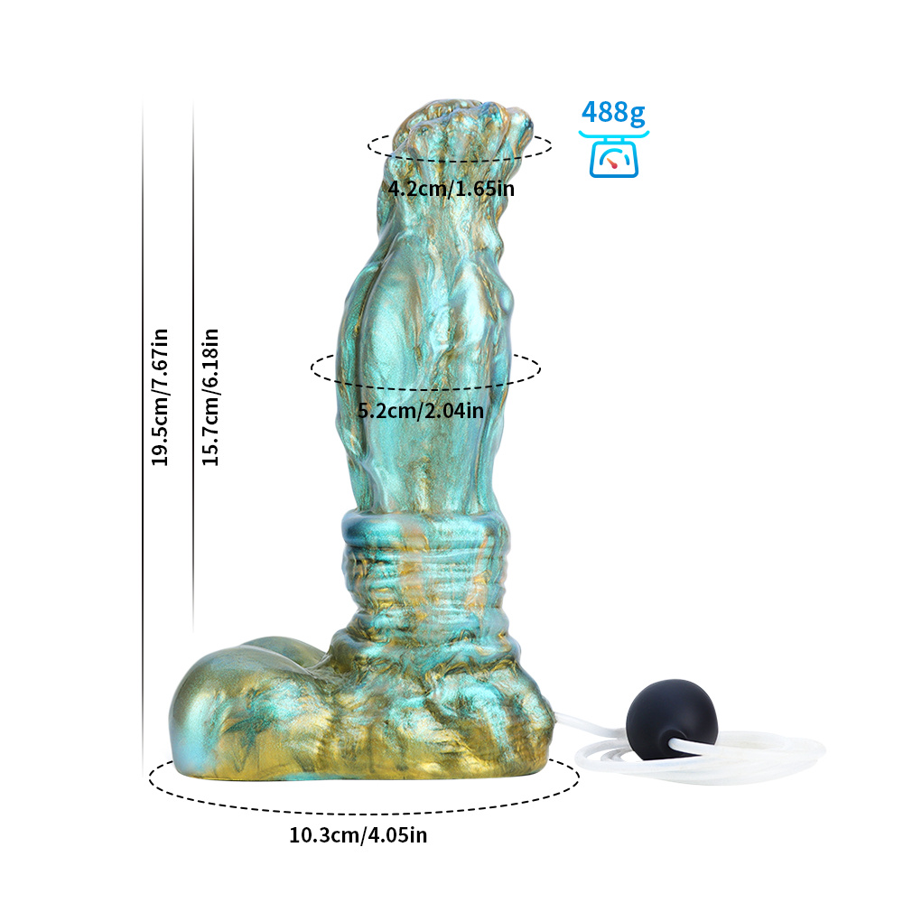 Galaxy Gallop Squirting Dildo 19,5 cm – Galaktischer Genuss