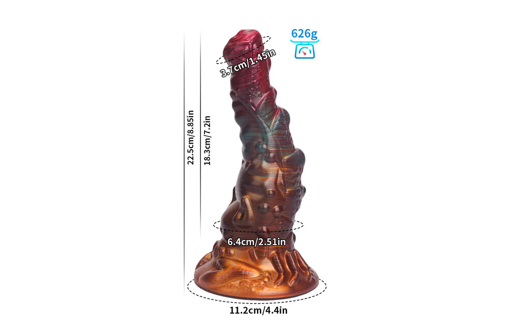 Interstellar Ecstasy Dildo 22,5 cm – Außerirdischer Genuss
