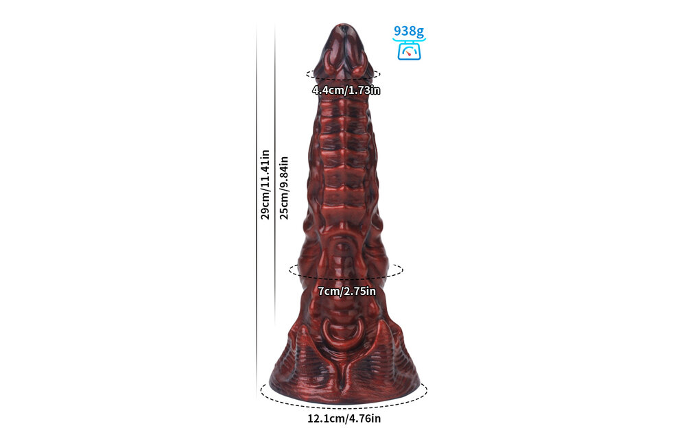 Orion's Lust Dildo 29,0 cm - L - Kosmisch Genot & Premium Siliconen
