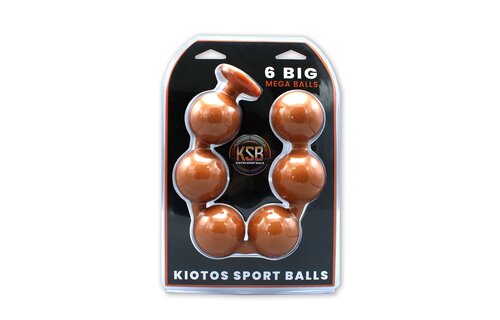 Kiotos Sport Balls 52 cm – 6 Large Mega Balls Silicone