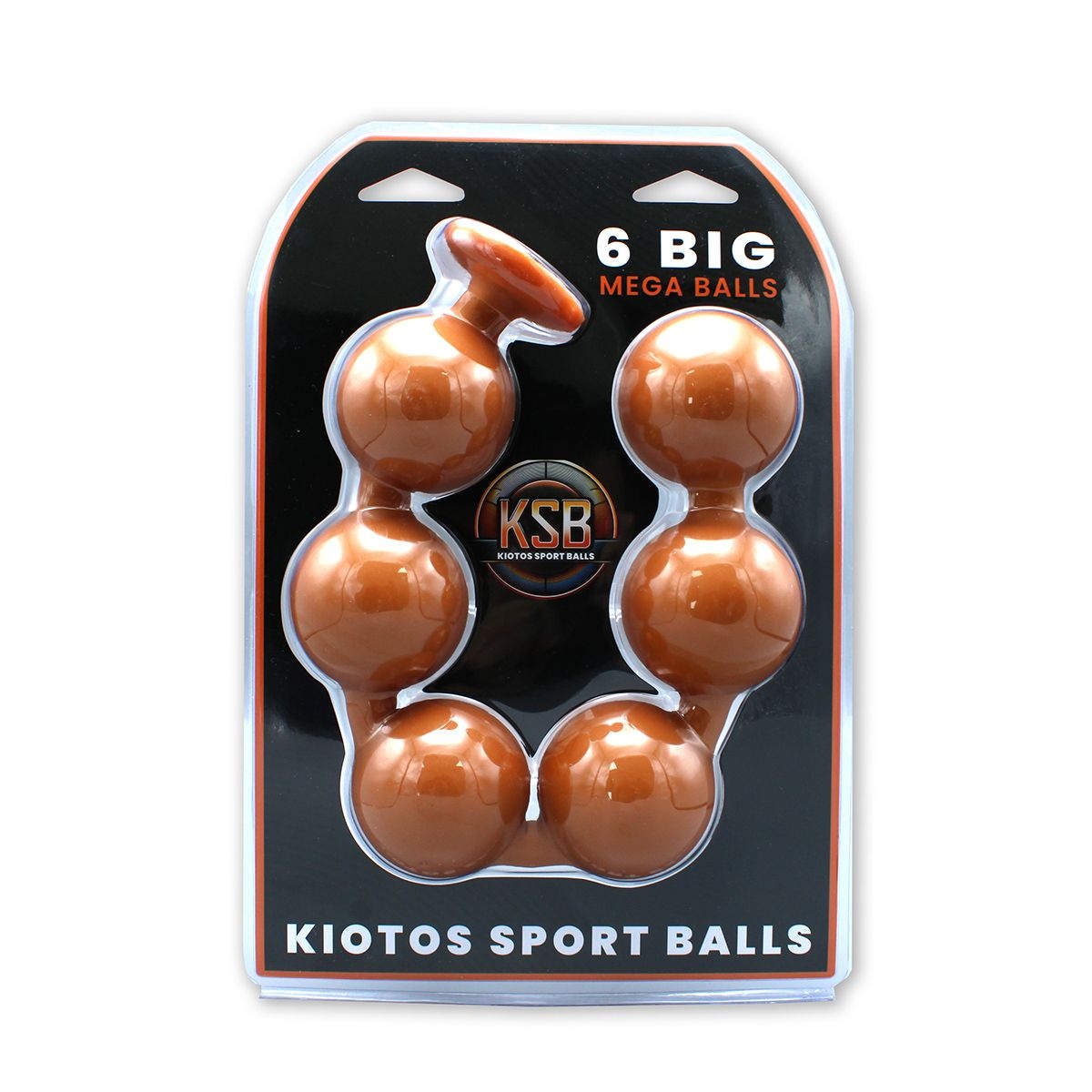 Kiotos Sport Balls 52 cm – 6 große Megabälle aus Silikon