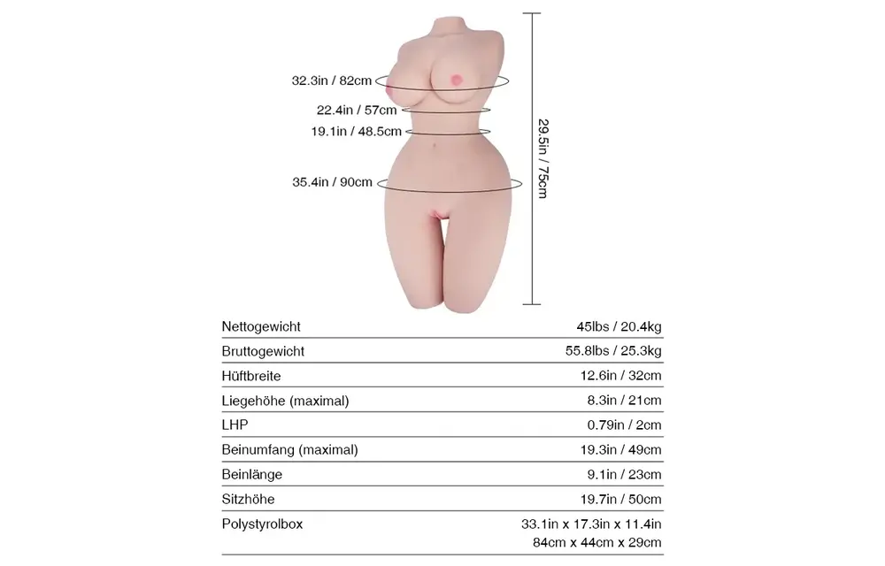 Ruka Momoto levensgrote Japanse sekstorso 20,4 kg | Tantaly
