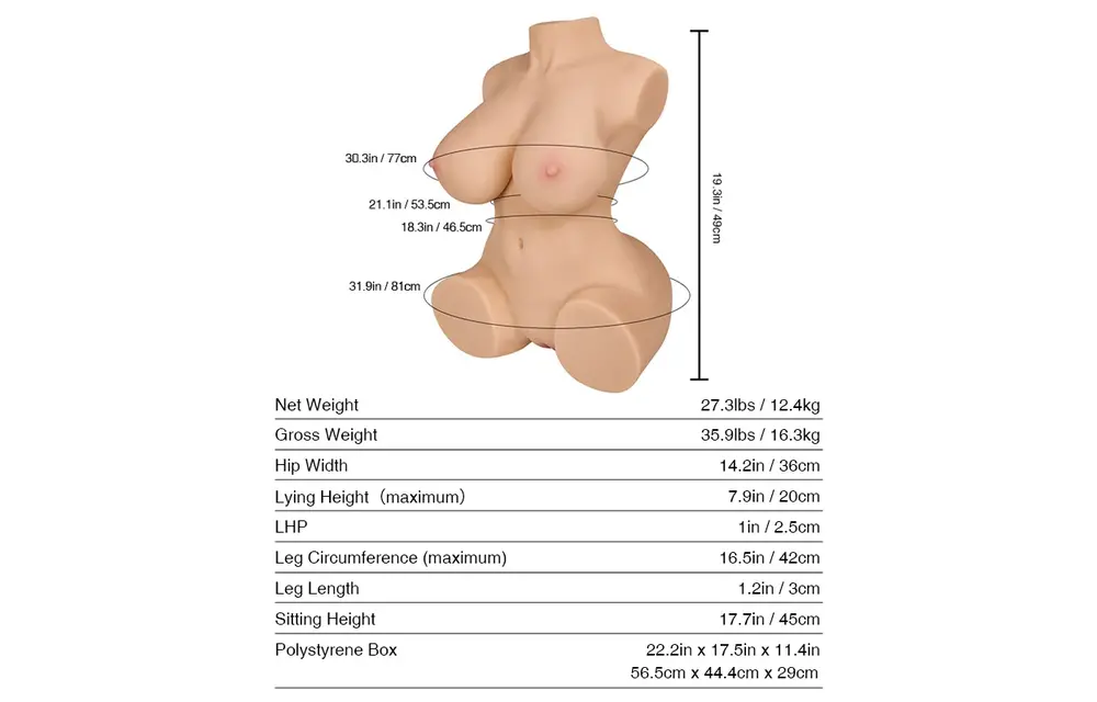 Britney 2.0: 12.4 Big Boobs Sex Doll Masturbator